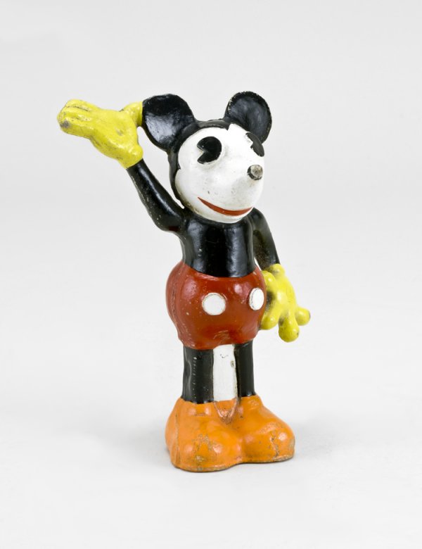Lionel Mickey Mouse Figure: 5" composition figure from the 1935 Lionel Mickey Mouse Circus Train set.