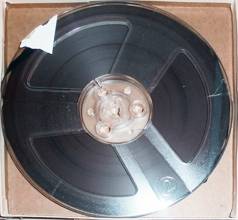 1982 -DAVID BOWIE- Reel-to-Reel Master Recording Tape (1 of 3)