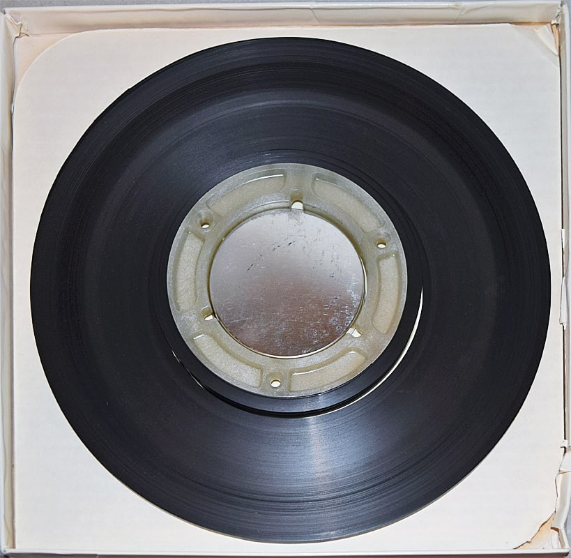 1975 -STEVIE WONDER- Master Soul/R&B Music Reel-to-Reel Tape: 1975 "Stevie Wonder" tape from "The Hit Factory" Master Tape Archive. 10.5" Reel of 1/4" tape.#9834 - 3