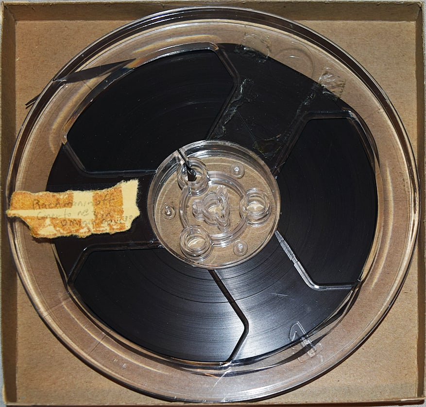 -RACHMANINOFF- Master Classical Music Reel-to-Reel Tape: "Rachmaninoff" tape from "The Hit Factory" Master Tape Archive. 7" Reel of 1/4" tape.#9819 - 2
