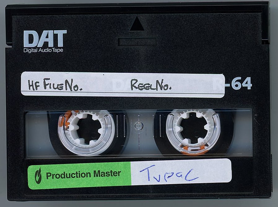 -TUPAC SHAKUR- MASTER Hip-Hop/Rap Music DAT Tape