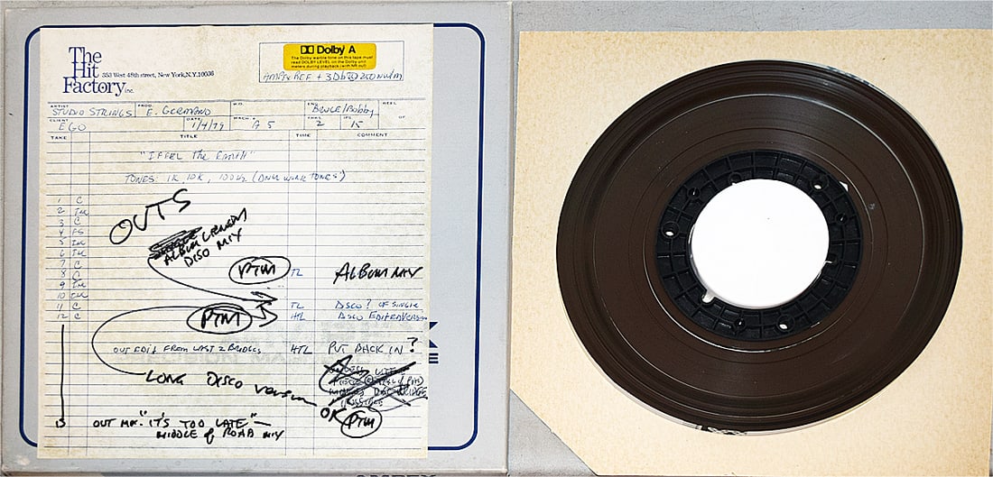 1979 -CAROLE KING/STUDIO STRINGS- MASTER Music Reel-to-Reel Tape (1 of 1)