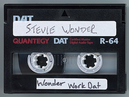 -STEVIE WONDER- MASTER Vintage Music DAT Tape (1 of 1)