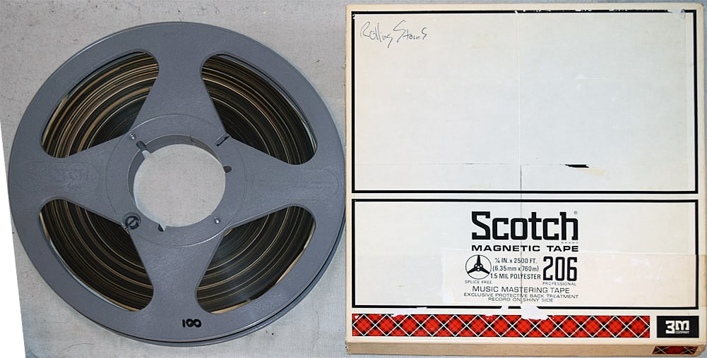 Rare -THE ROLLING STONES- MASTER Vintage Rock Music Reel-to-Reel Tape (1 of 1)