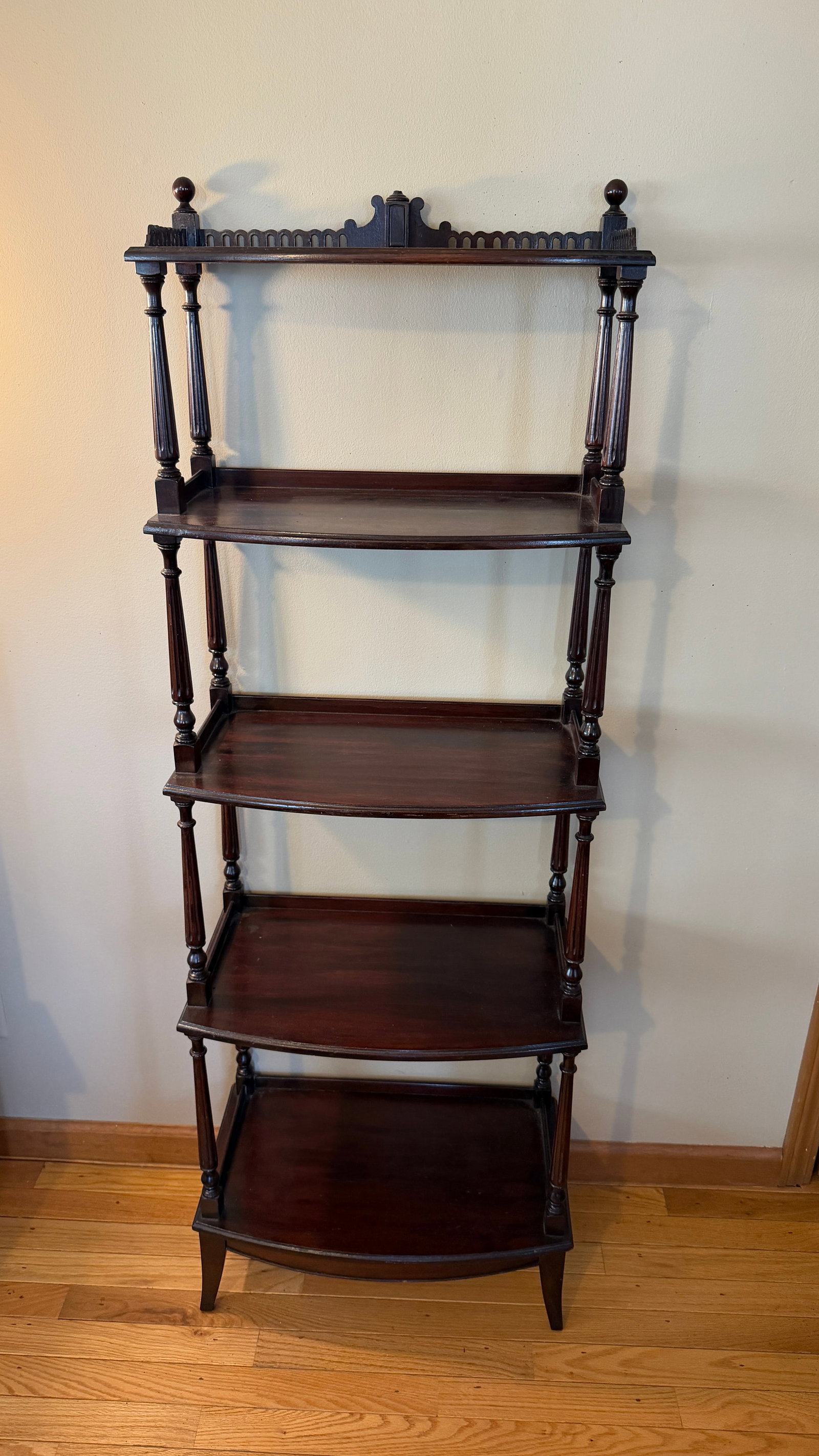 Bookshelf Imperial Grand Rapids: Genuine Mahogany 21"x11"x59.5"