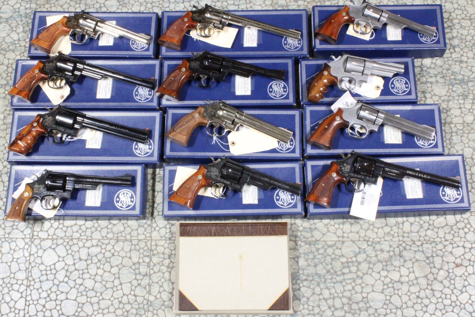 Complete Smith & Wesson "The Twelve Revolvers" Commemorative Cased Set, No. 159 of 500 (1 of 20)