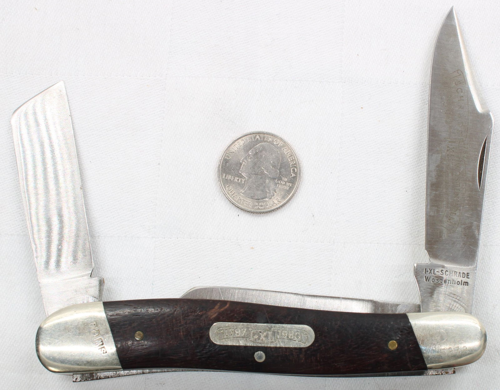 Schrade Wostenholm Limited Edition Folding Pocket Knife- 3 Blade (1 of 3)