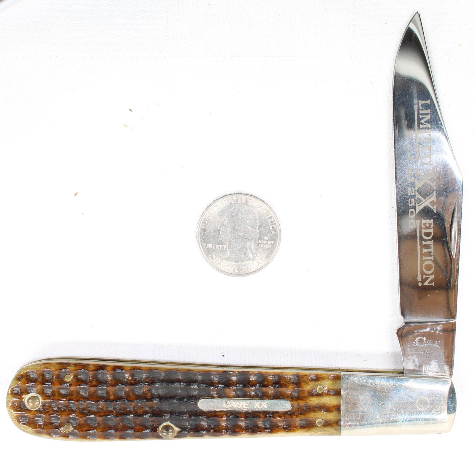 Case XX Limited XX Edition Folding Pocket Knife- 1 Blade, 1 of 2500: Case XX Limited XX Edition Folding Pocket Knife- 1 Blade, 1 of 2500