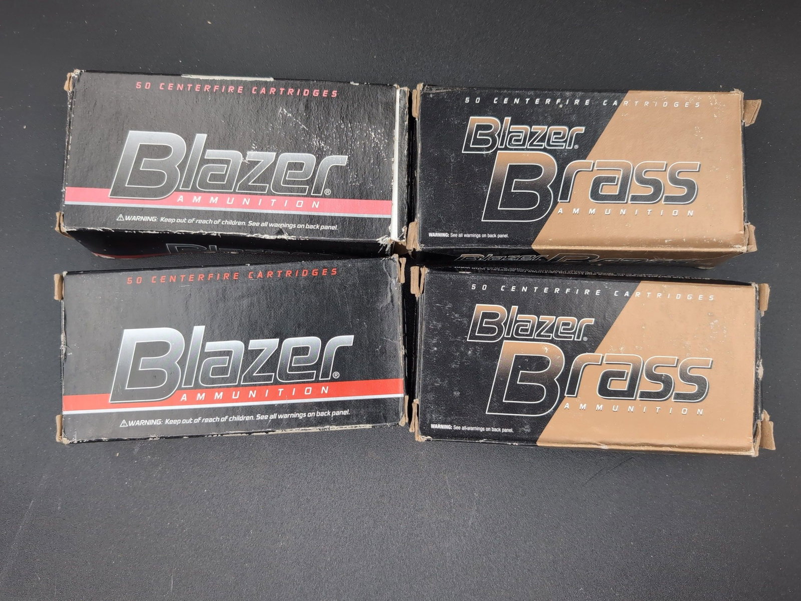 174 Blazer 40 S&W Ammunition: Lot includes 174 rounds of Blazer Blazer .40 S&W ammunition. Factory-loaded centerfire pistol ammunition suitable for firearms chambered in .40 Smith & Wesson. Round count includes loose and/or boxed 