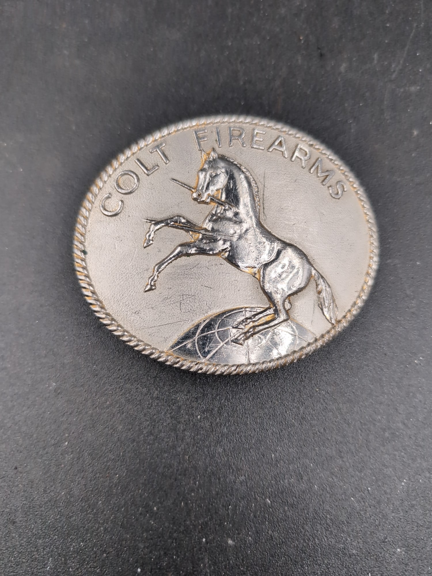 Colt Firearms Branded Belt Buckle (1 of 3)