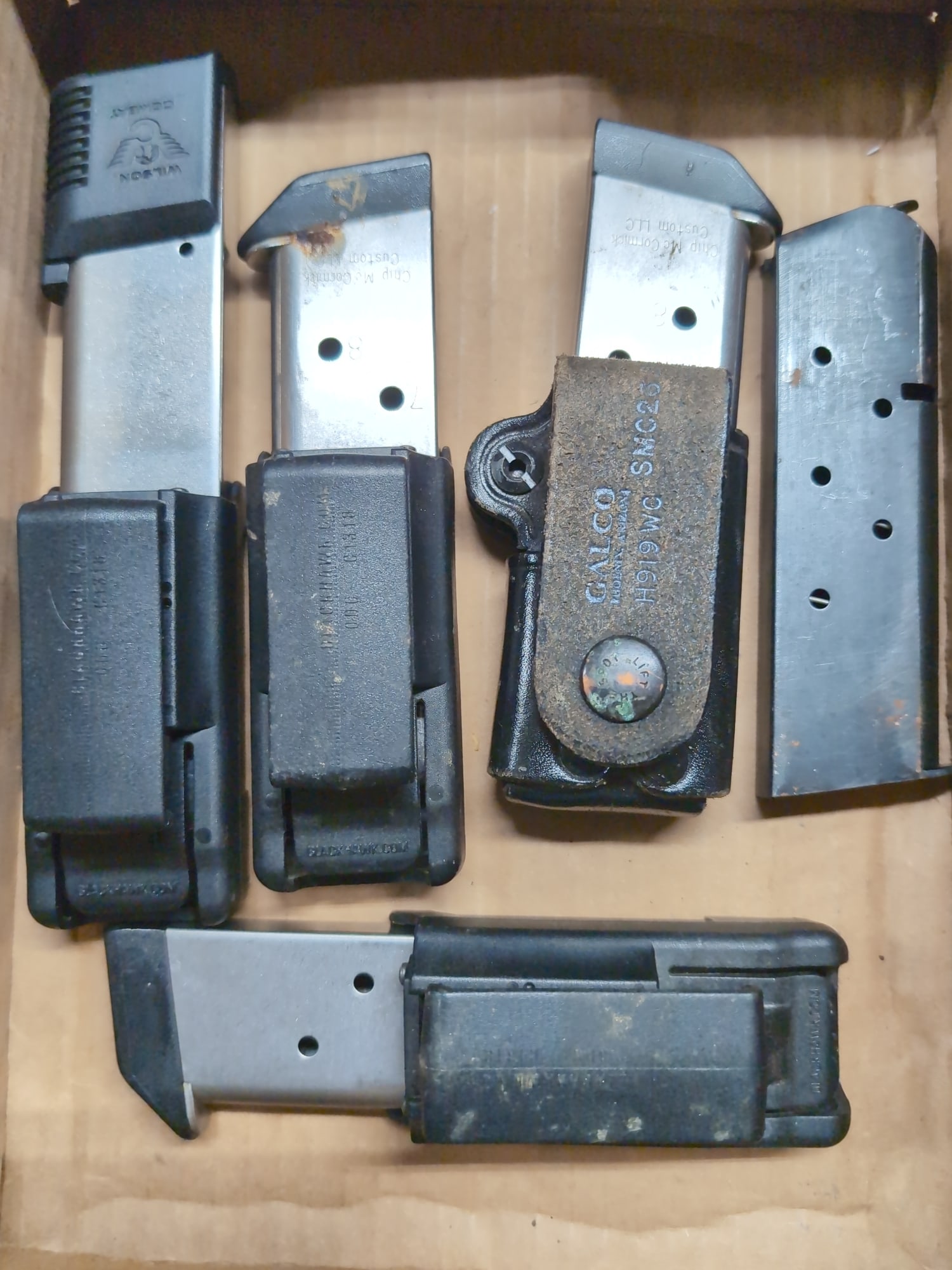 Assorted Pistol Magazines and Holsters (1 of 3)