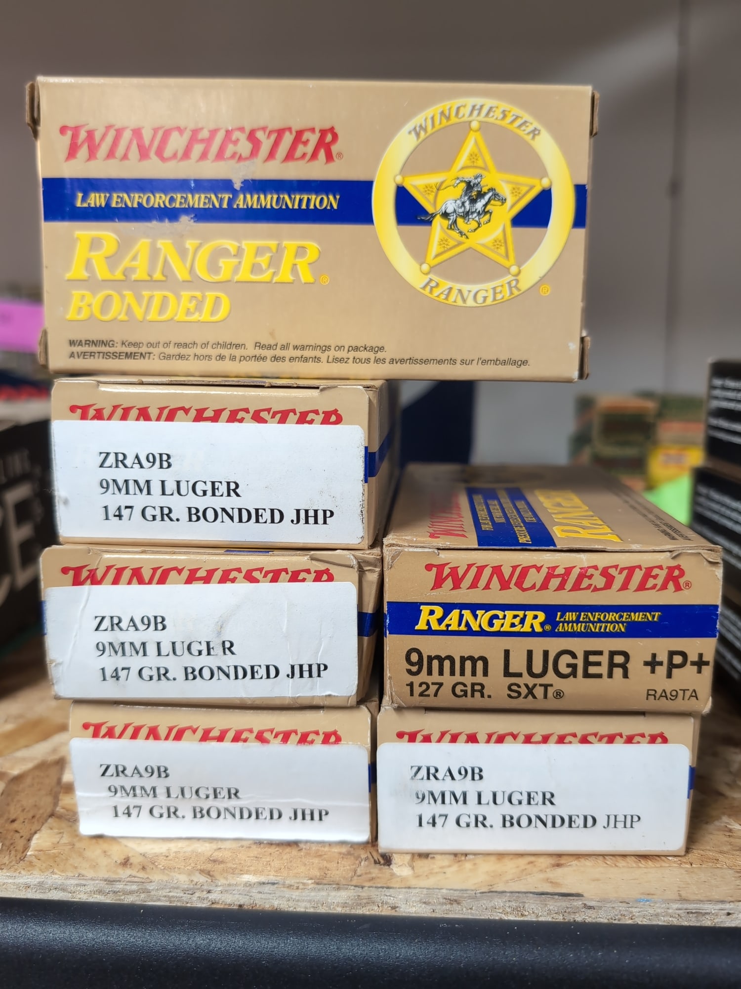 Winchester Ranger 9mm Luger Ammunition Assortment (1 of 3)