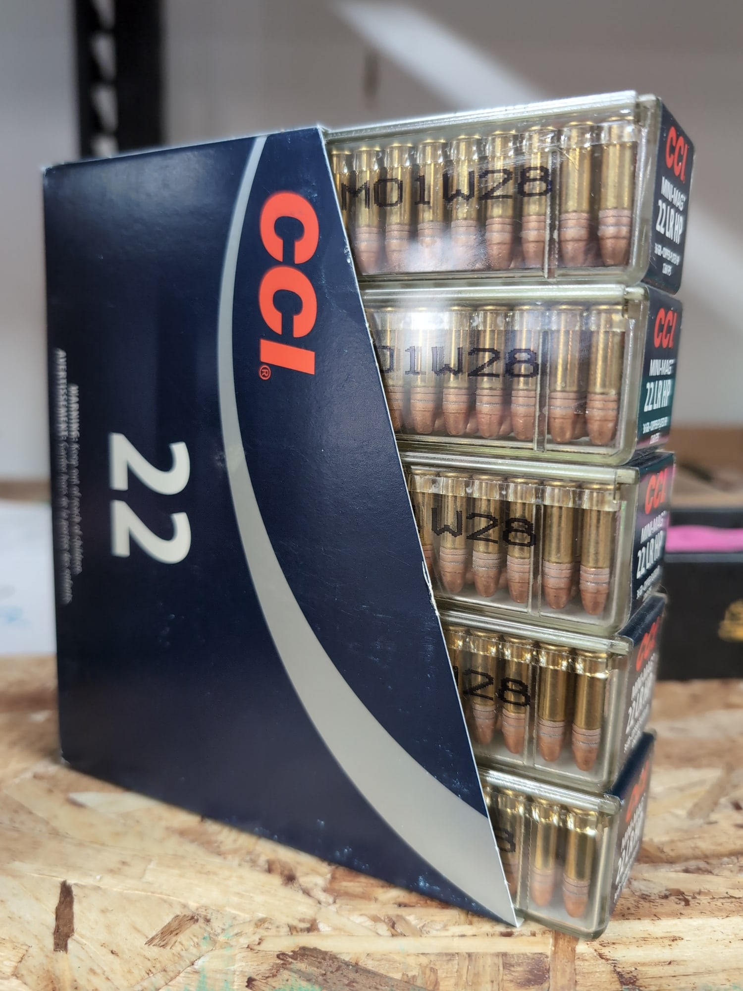 CCI Mini-Mag 22 LR HP 36 Grain Copper-Plated Hollow Point Ammunition, 500 Rounds (1 of 4)
