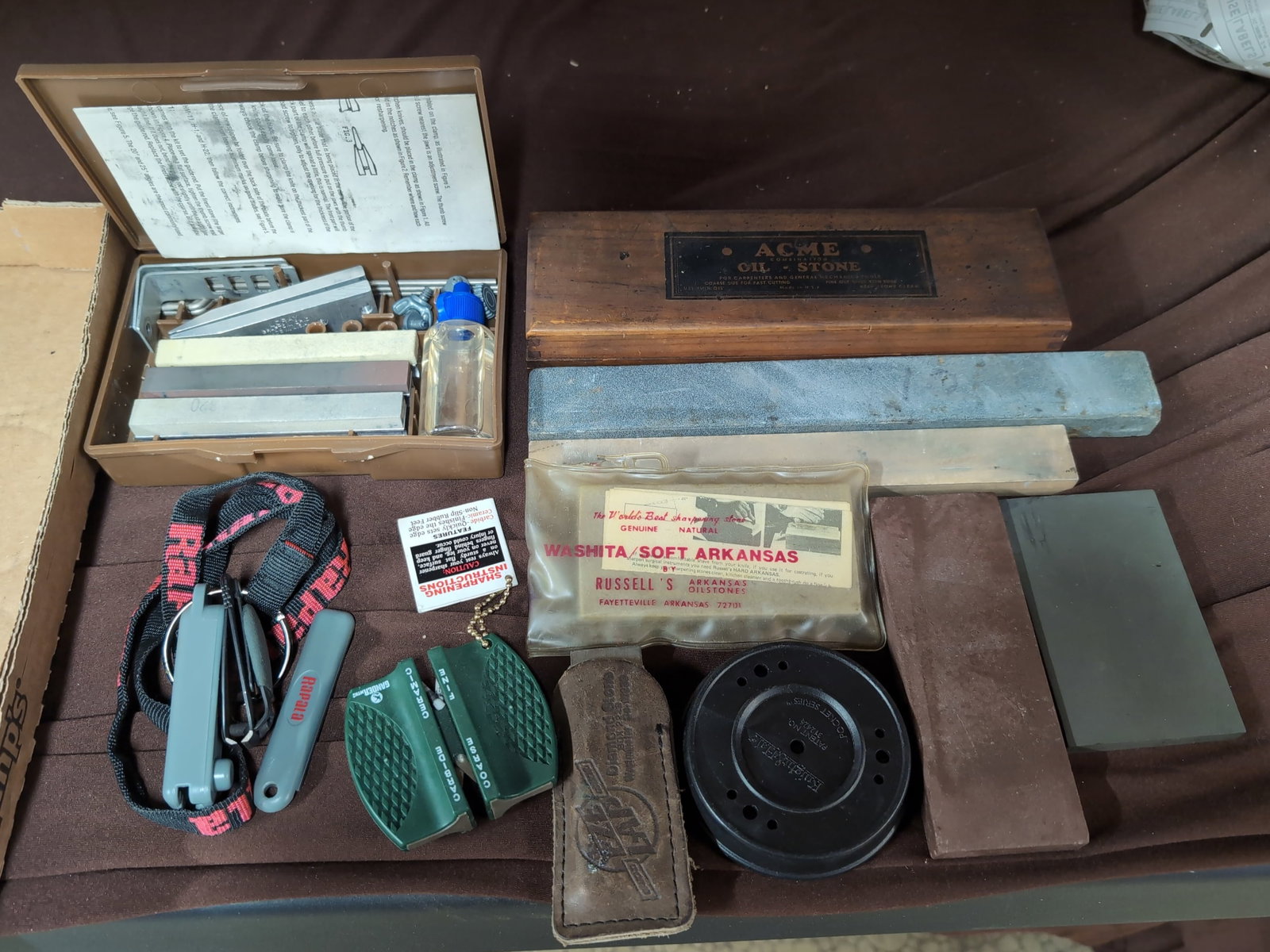 Collection of Sharpening Stones and Knife Honing Systems (1 of 5)