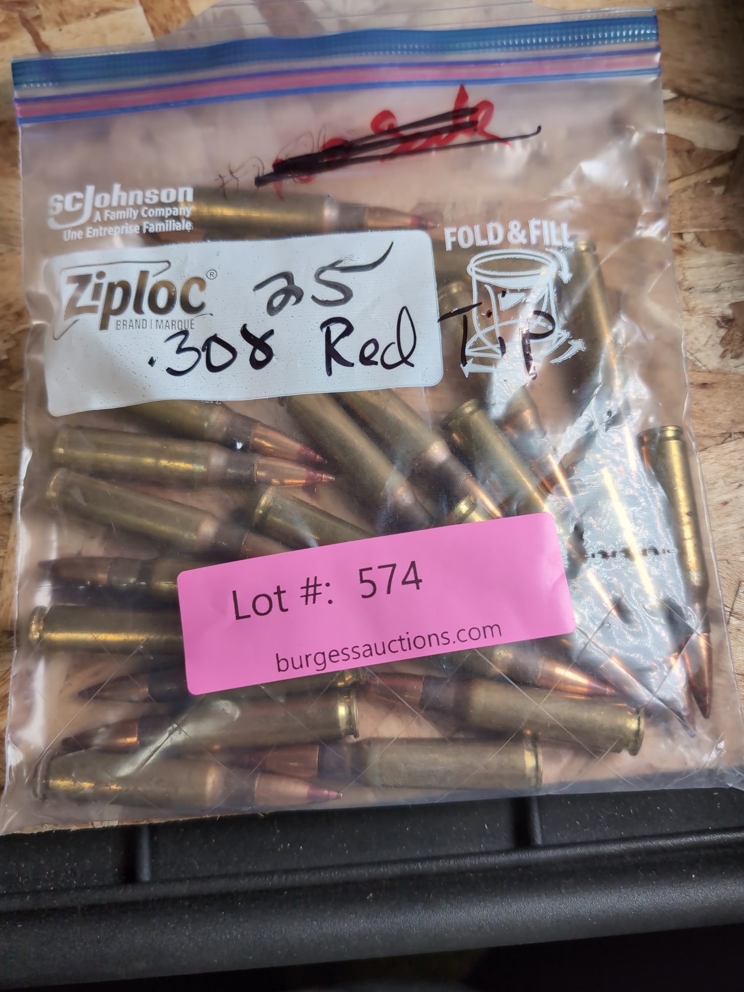 .308 Winchester Red Tip Ammunition, 25 Rounds (1 of 2)