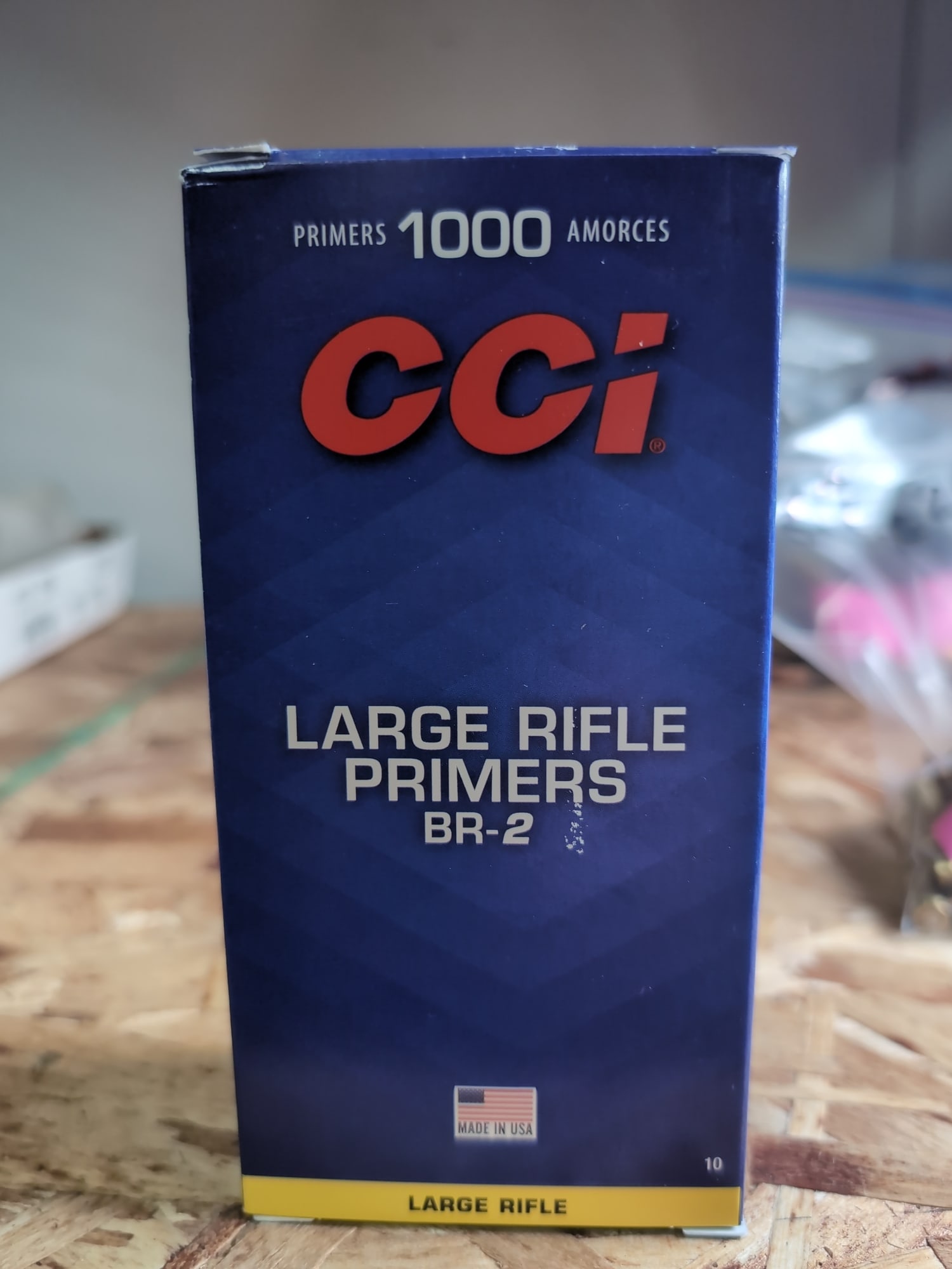CCI BR-2 Large Rifle Primers, 1000 Count (1 of 2)