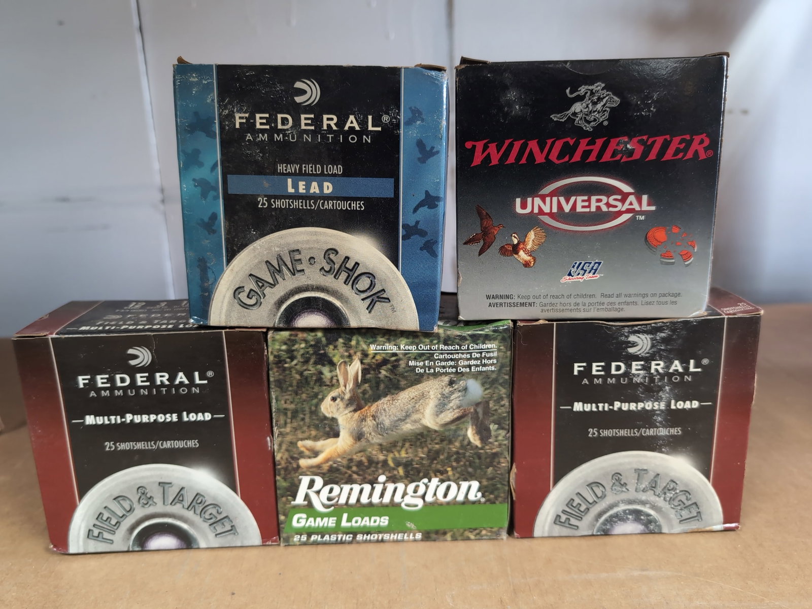 Assorted 12 Gauge Shotgun Ammunition, 113 Total Shells (1 of 3)