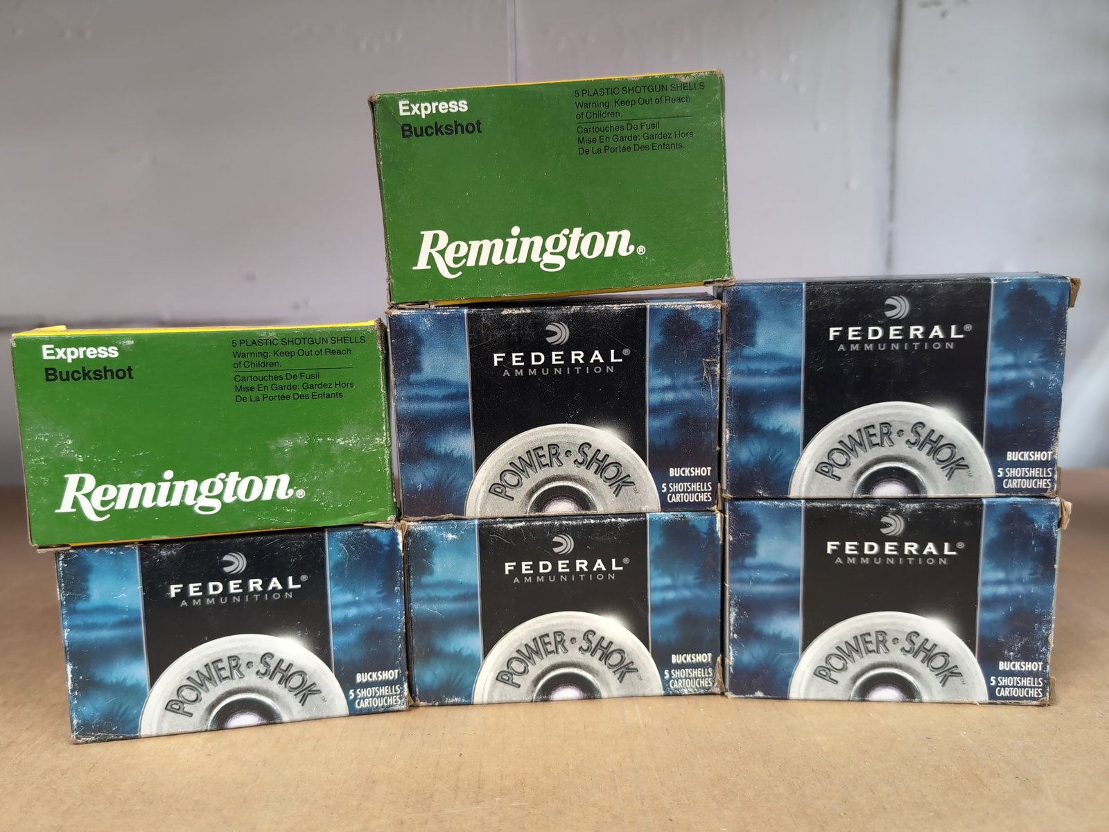Assorted 12 Gauge Buckshot Ammunition Lot (1 of 3)
