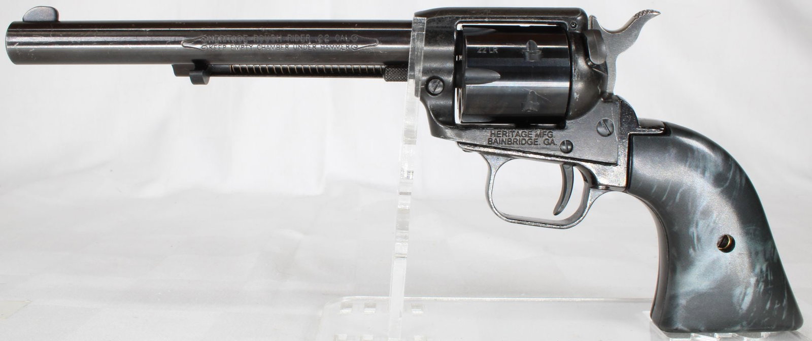 Heritage Rough Rider .22 LR 6-Shot Single Action Revolver, S/N 1BH351794 (1 of 10)
