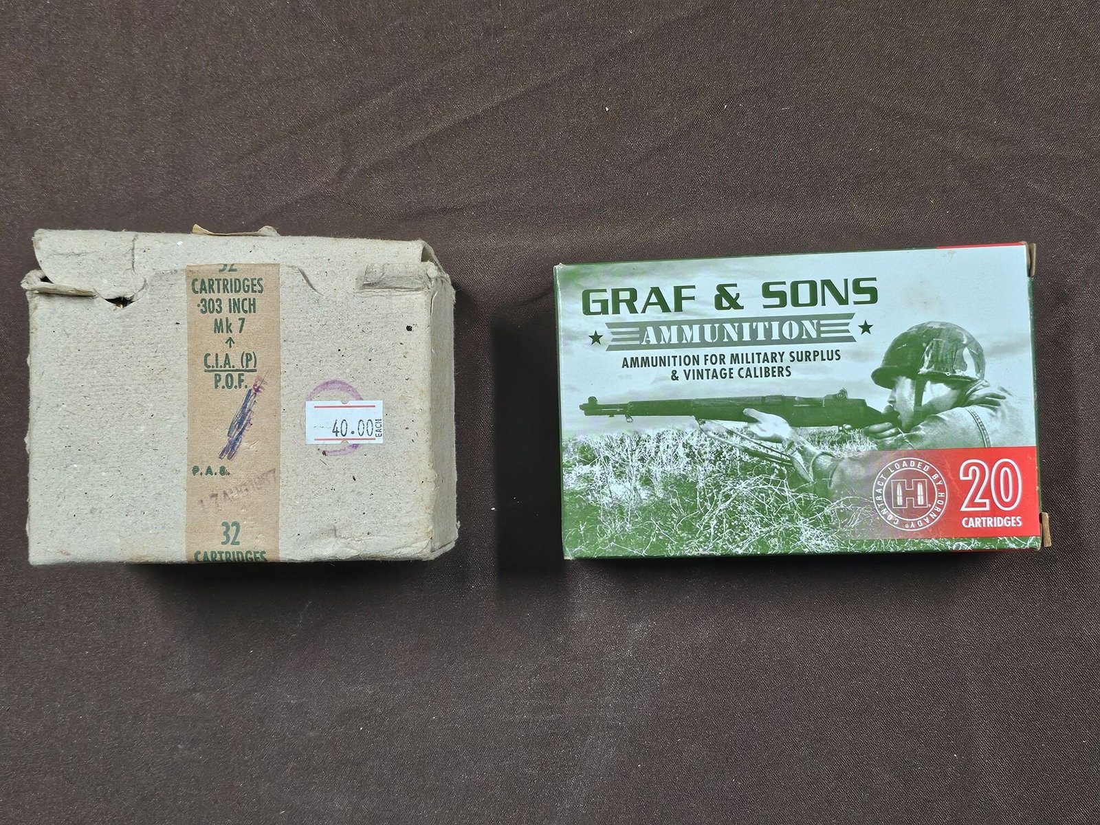 .303 British, .303 Inch Mk 7 Ammunition(52 rounds) (1 of 5)