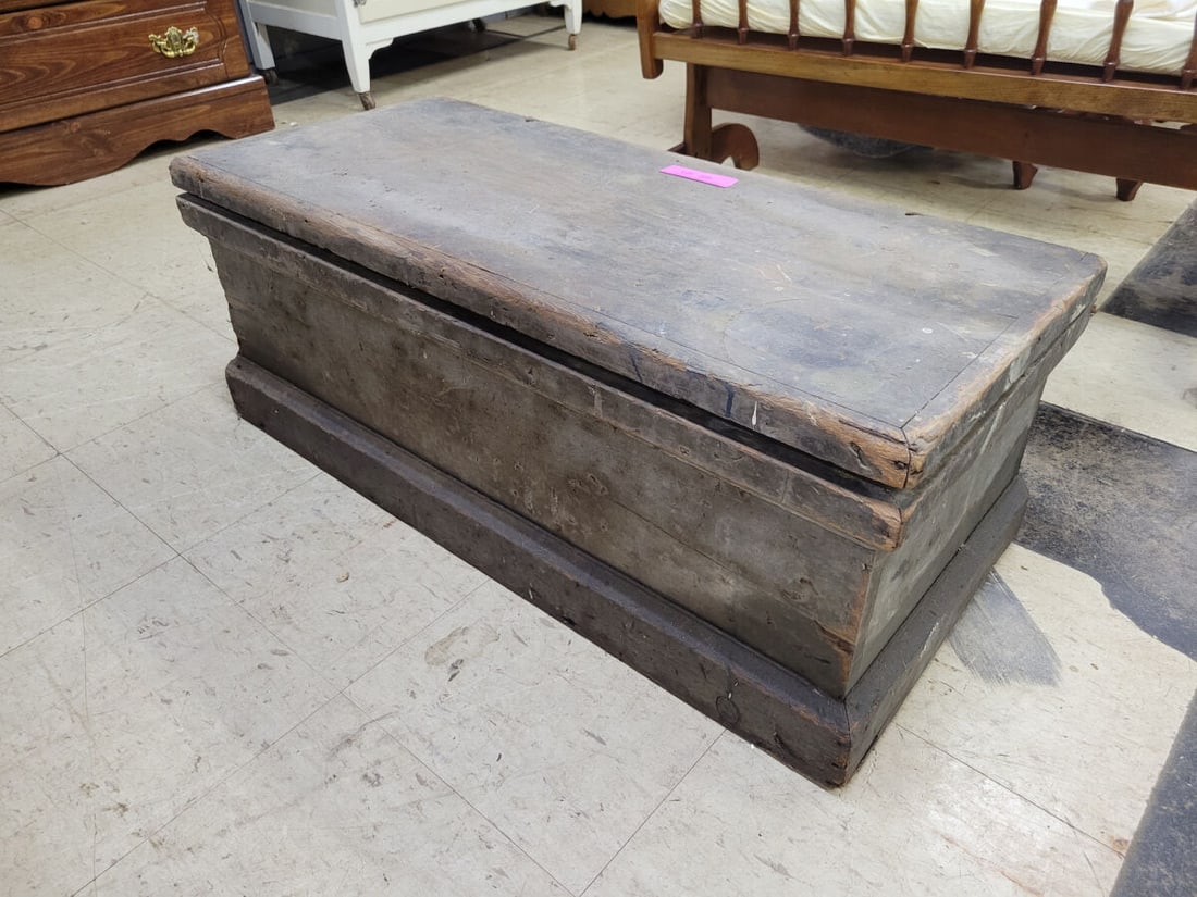 Antique Carpenter's Tool Chest with Hand Tools (1 of 4)