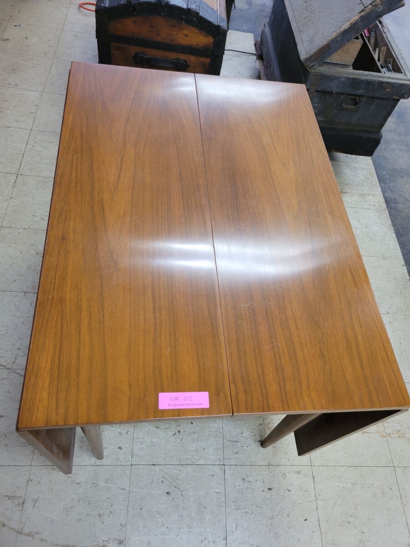 Wood Drop-Leaf Dining Table - 3