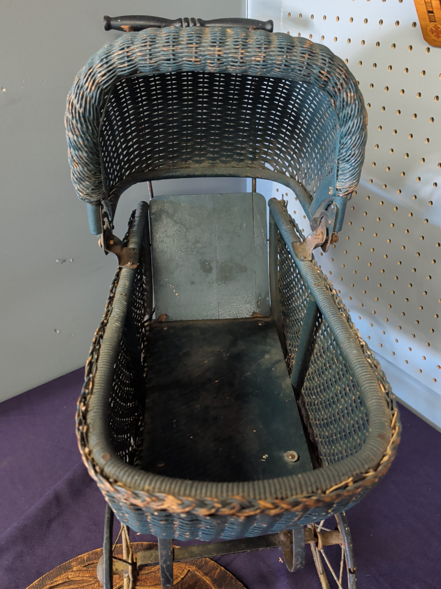 Wicker Doll Buggy - 4