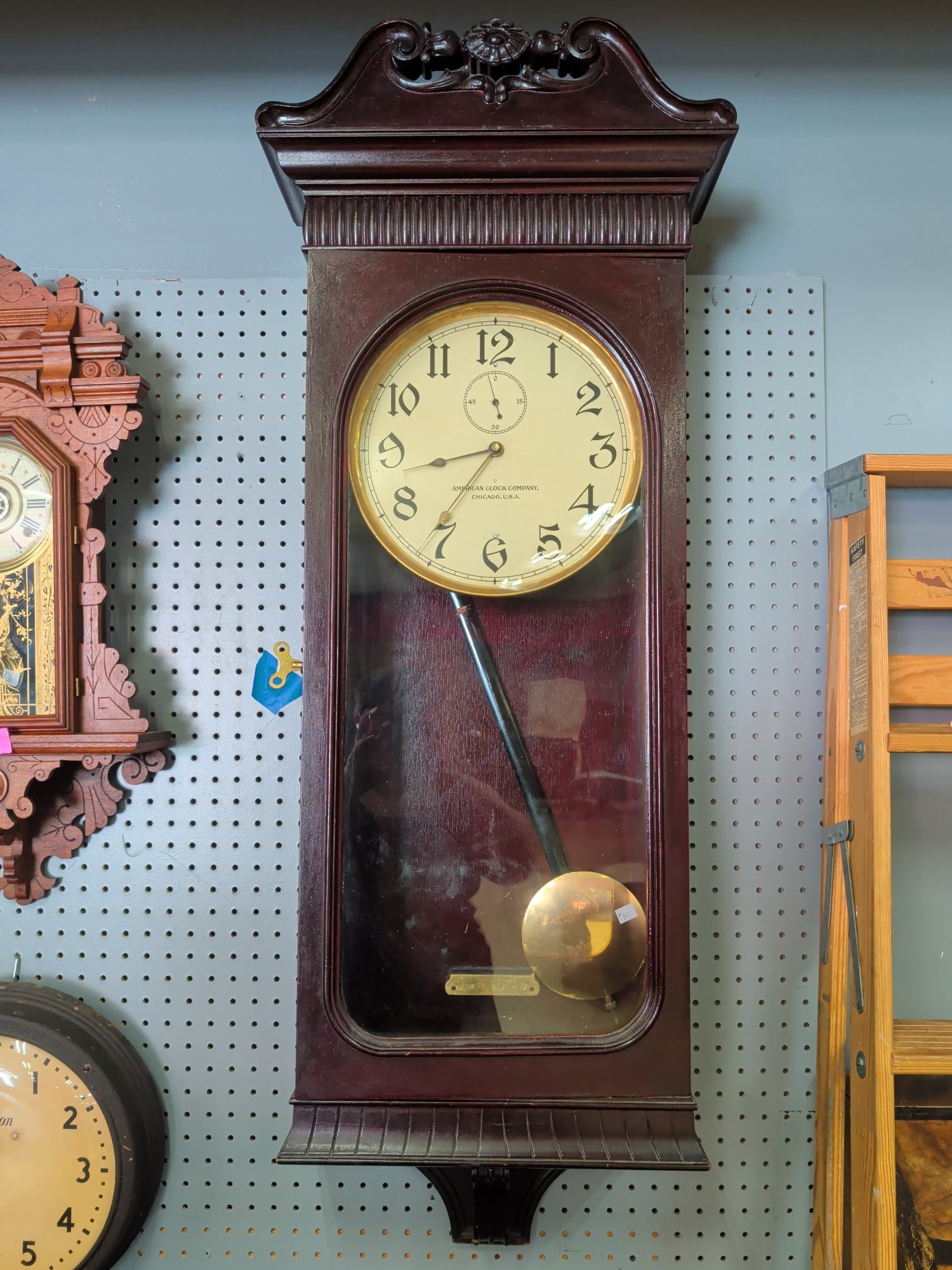 American Clock Company Industrial Regulator Wall C (1 of 4)