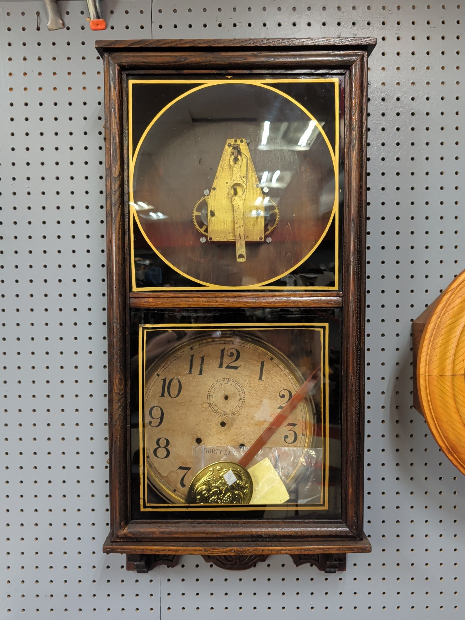 Waterbury 30 day Regulator wall clock (1 of 5)