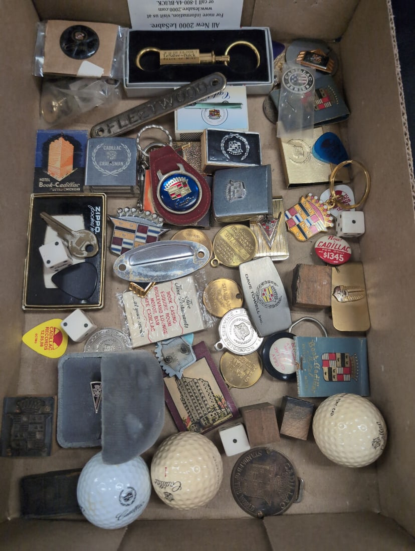 Assorted Cadillac and General Motors Promotional Memorabilia Collection (1 of 4)