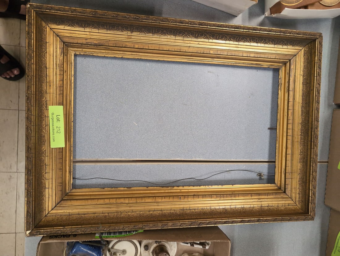 Ornate Gilt Wood Picture Frame with Deep Cove Profile (1 of 2)