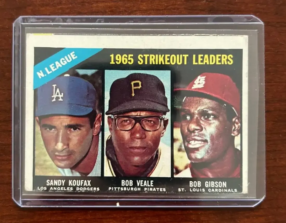 From a Private Estate of a Lifelong Collector & Physician-Sports Legends and Collectibles: 1962 National League E.R.A. Leaders #5 - Great Card, Crisp Corners