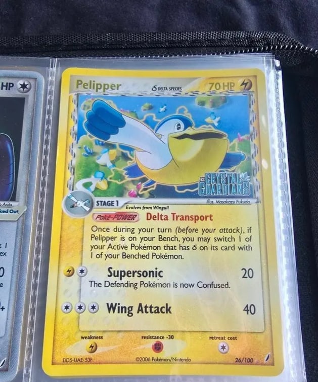 Pokemon Trading Cards: WOTC Vintage Crystal Guardians Pokemon Cards