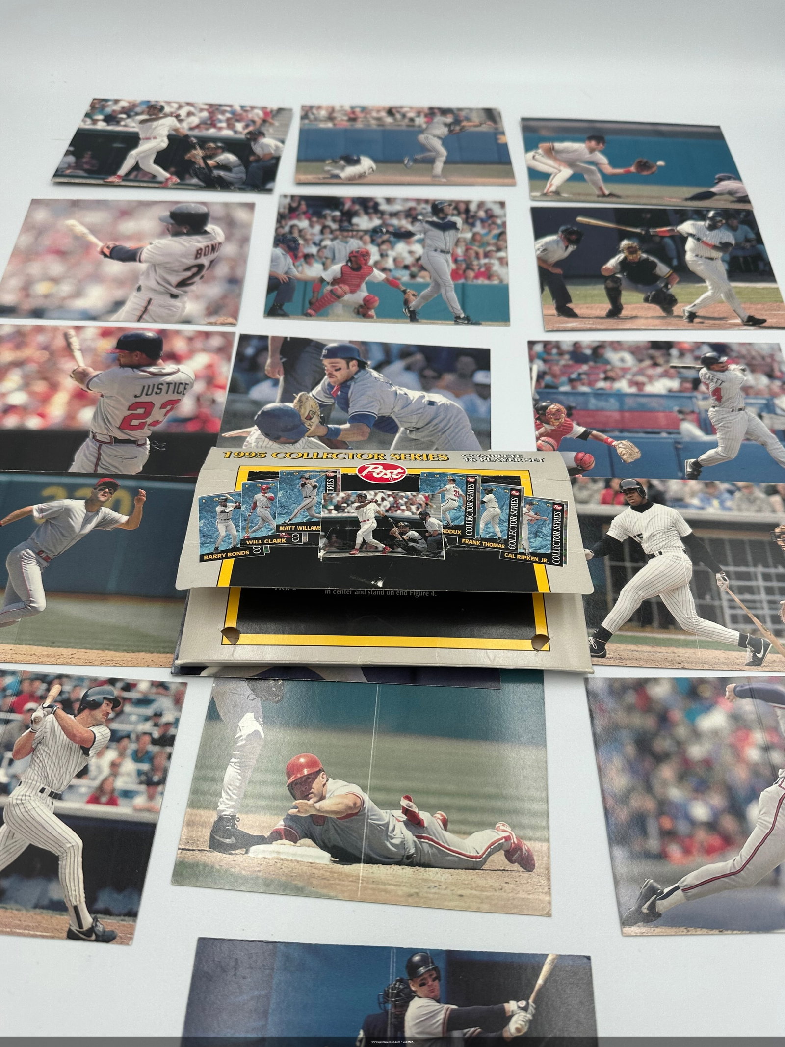1995 Post Collector Series Complete 16 Player Set Ken Griffey Jr Barry Bonds (1 of 2)