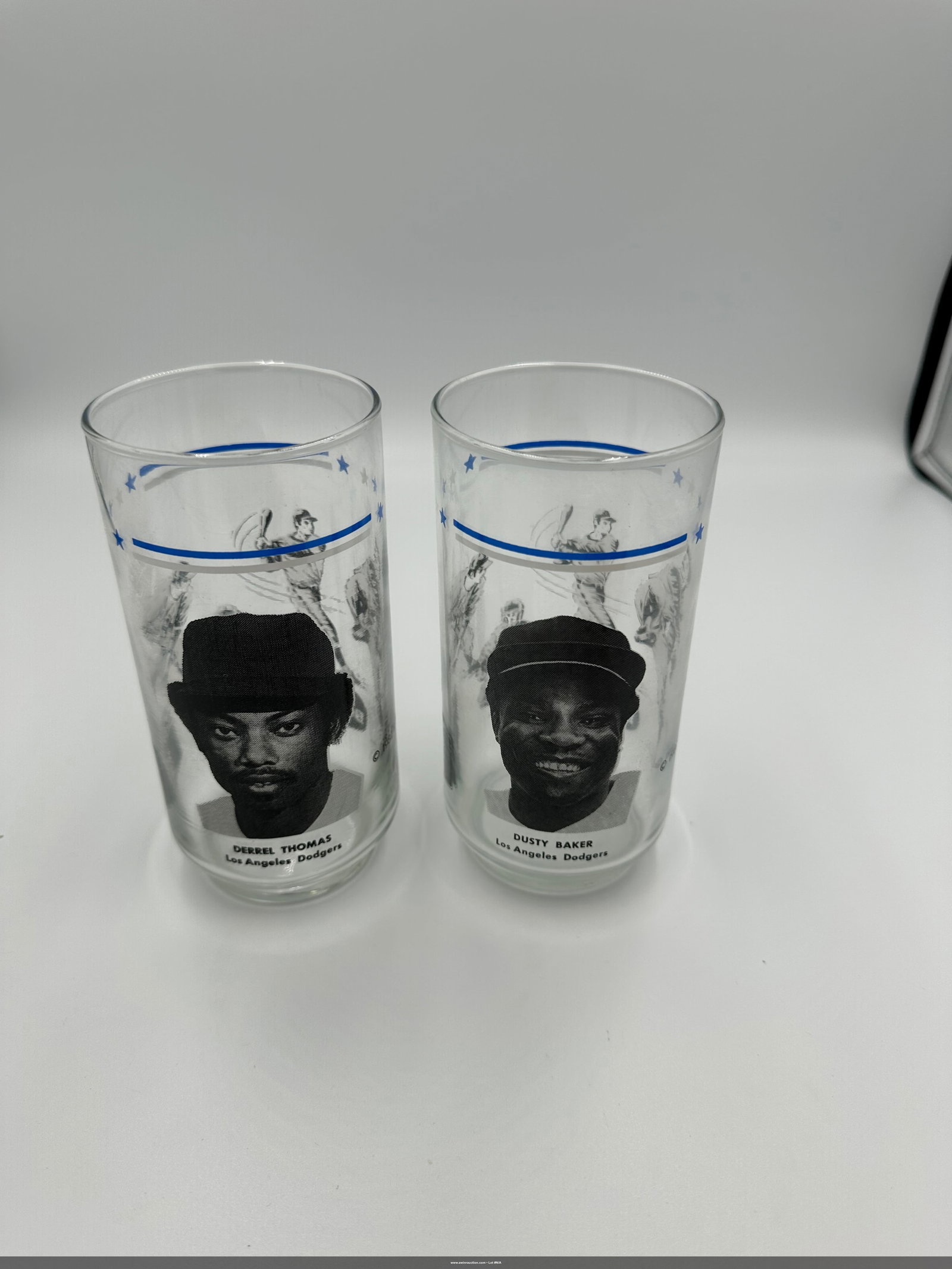 5 "The Boys" Dodgers Vintage drinking glasses (1 of 2)