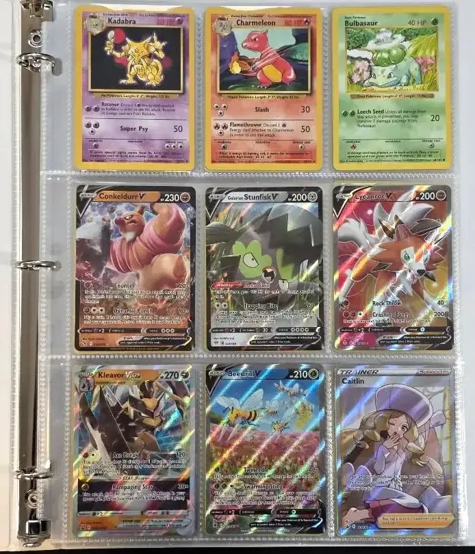 Binder of 63 Pokémon Cards, Some Full Art Cards (1 of 8)