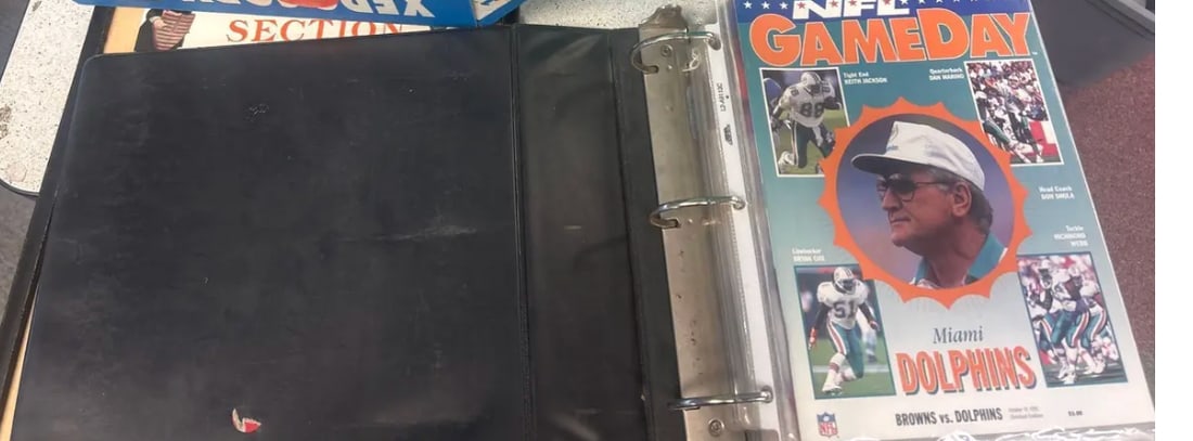 NFL Football Game Day Programs (1 of 6)