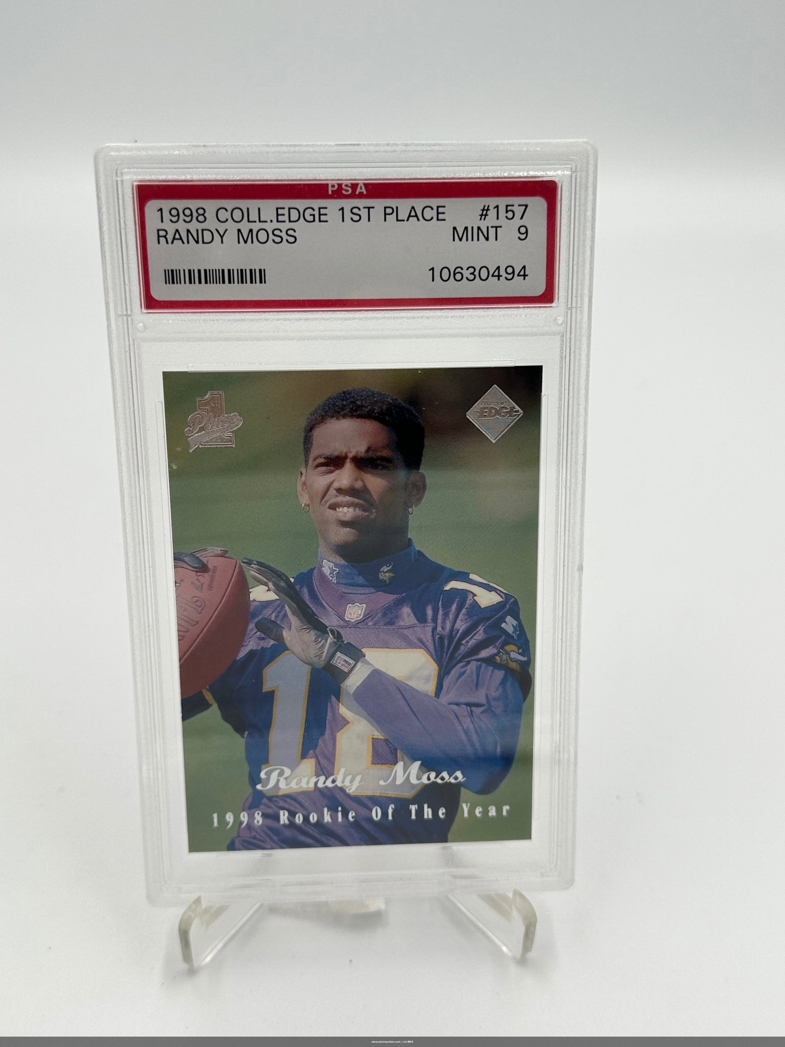 1998 Randy Moss Rookie Card - Mint 9 (1 of 2)