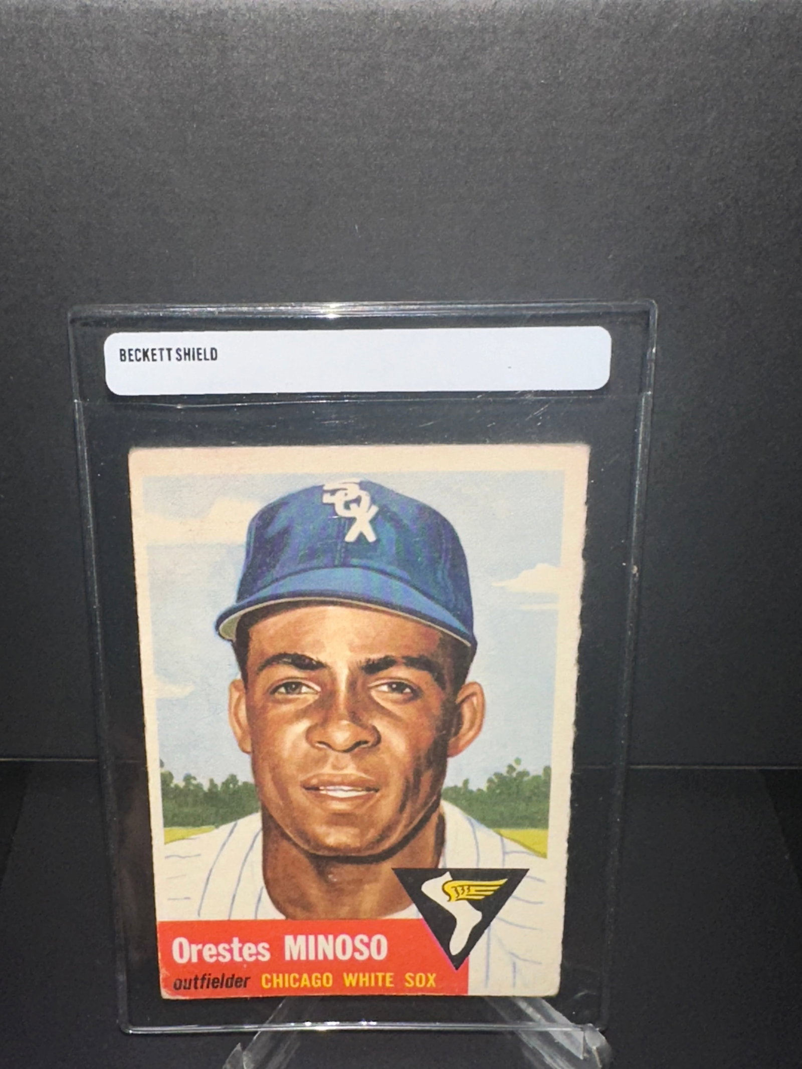 1953 Orestes Minoso Baseball Card (1 of 1)