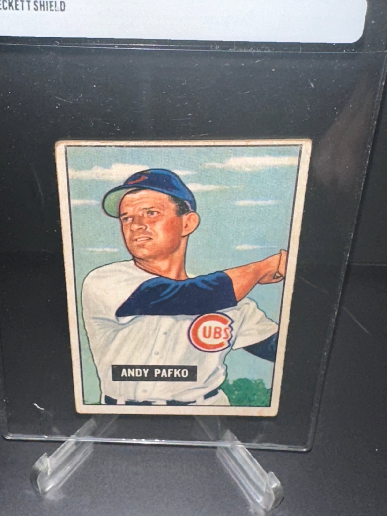 1951 Andy Pafko Baseball Card (1 of 2)