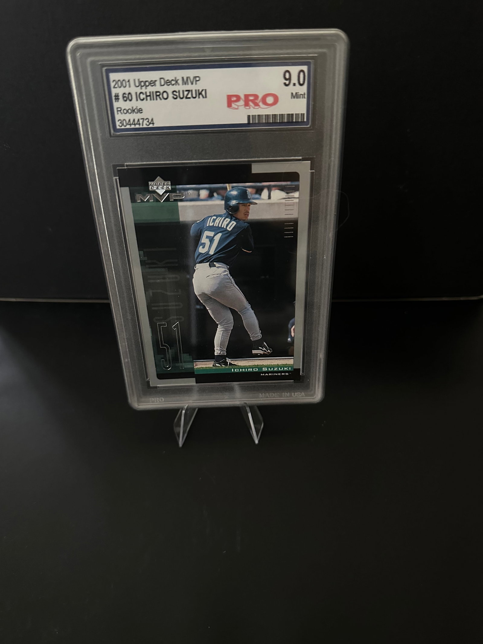 2001 Ichiro Suzuki Upper Deck MVP Rookie Card (1 of 2)