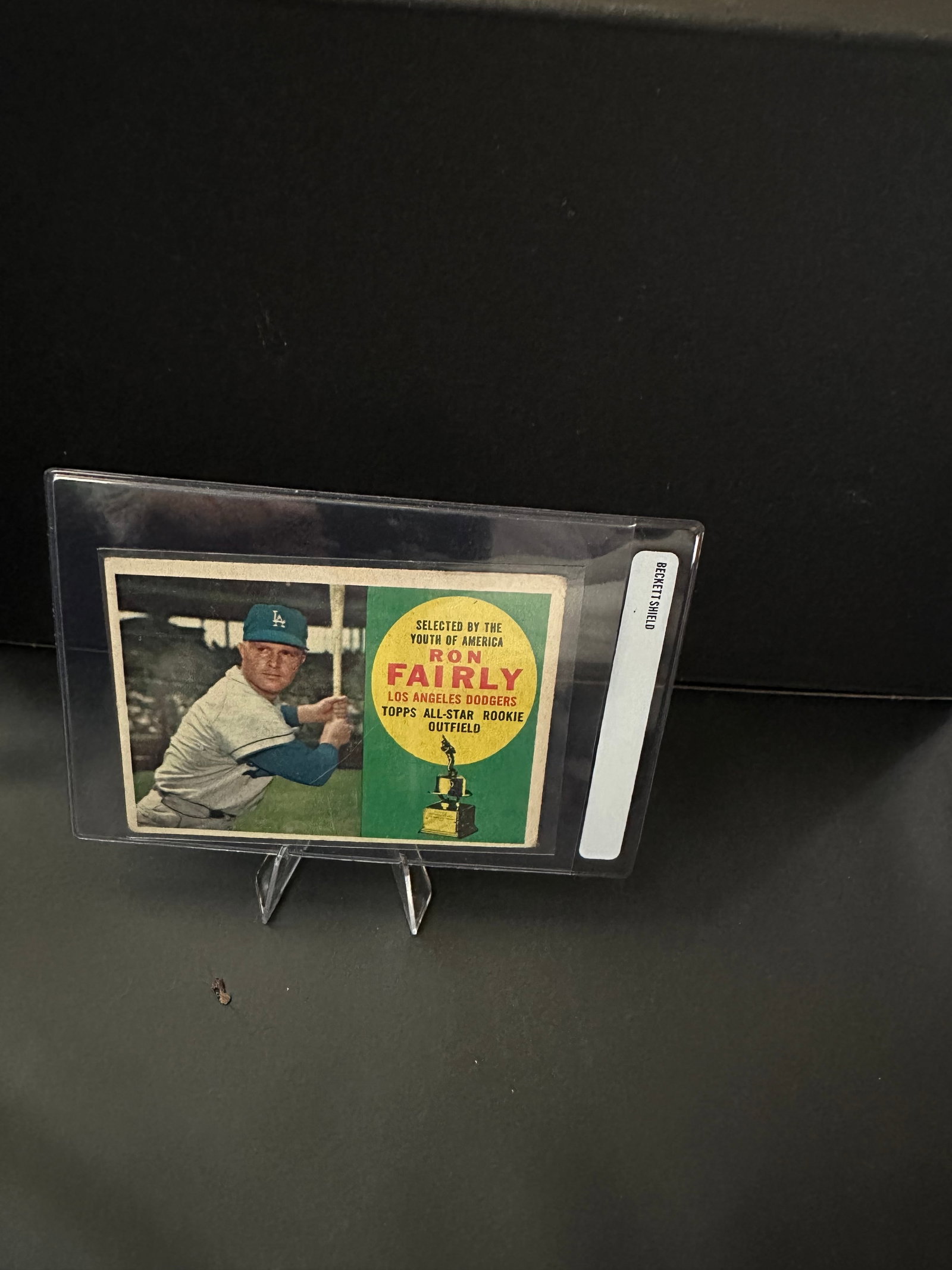 1960 Ron Fairly Topps #321 Rookie (1 of 2)