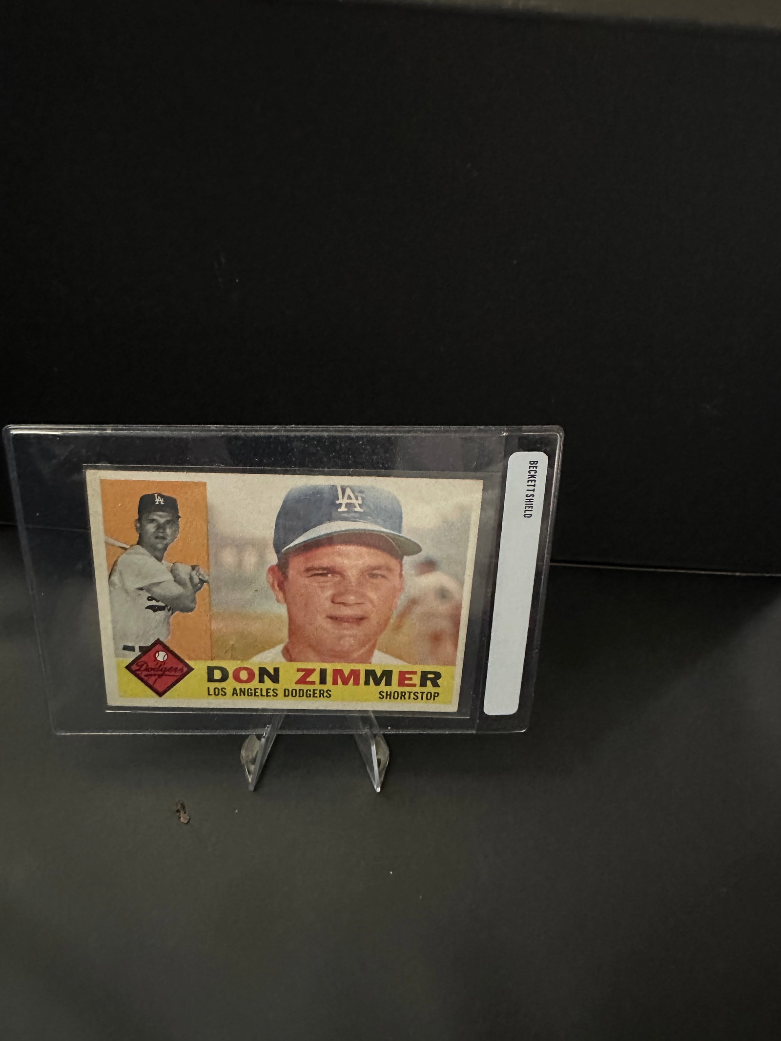 1960 Topps - Don Zimmer Baseball Card (1 of 2)