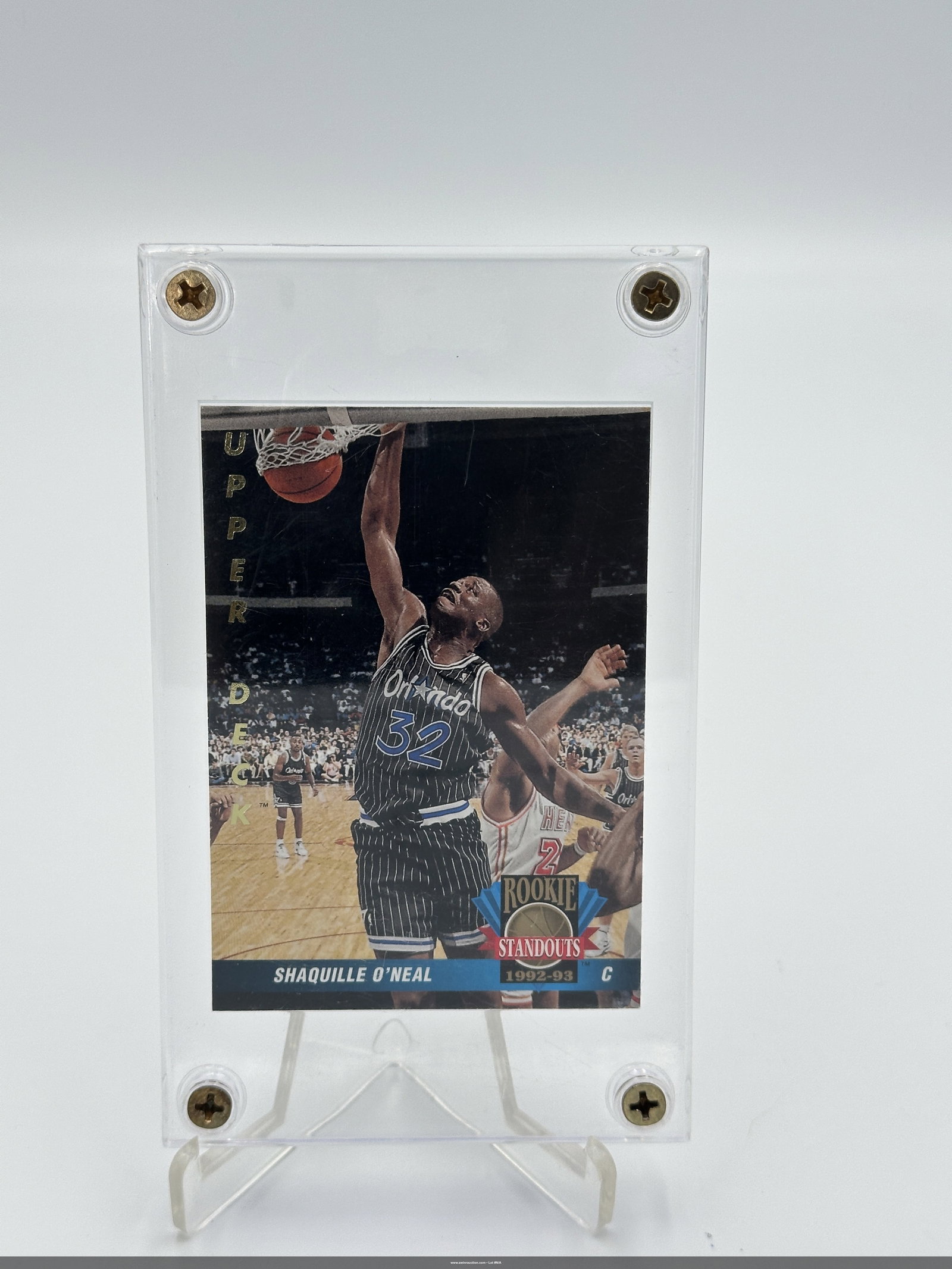 Shaquille O'Neal 1992-93 Upper Deck Rookie Card (1 of 2)