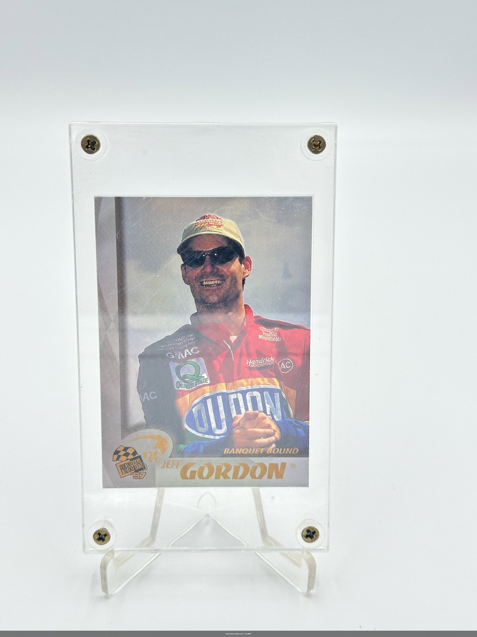 1997 Jeff Gordon NASCAR Trading Card (1 of 2)
