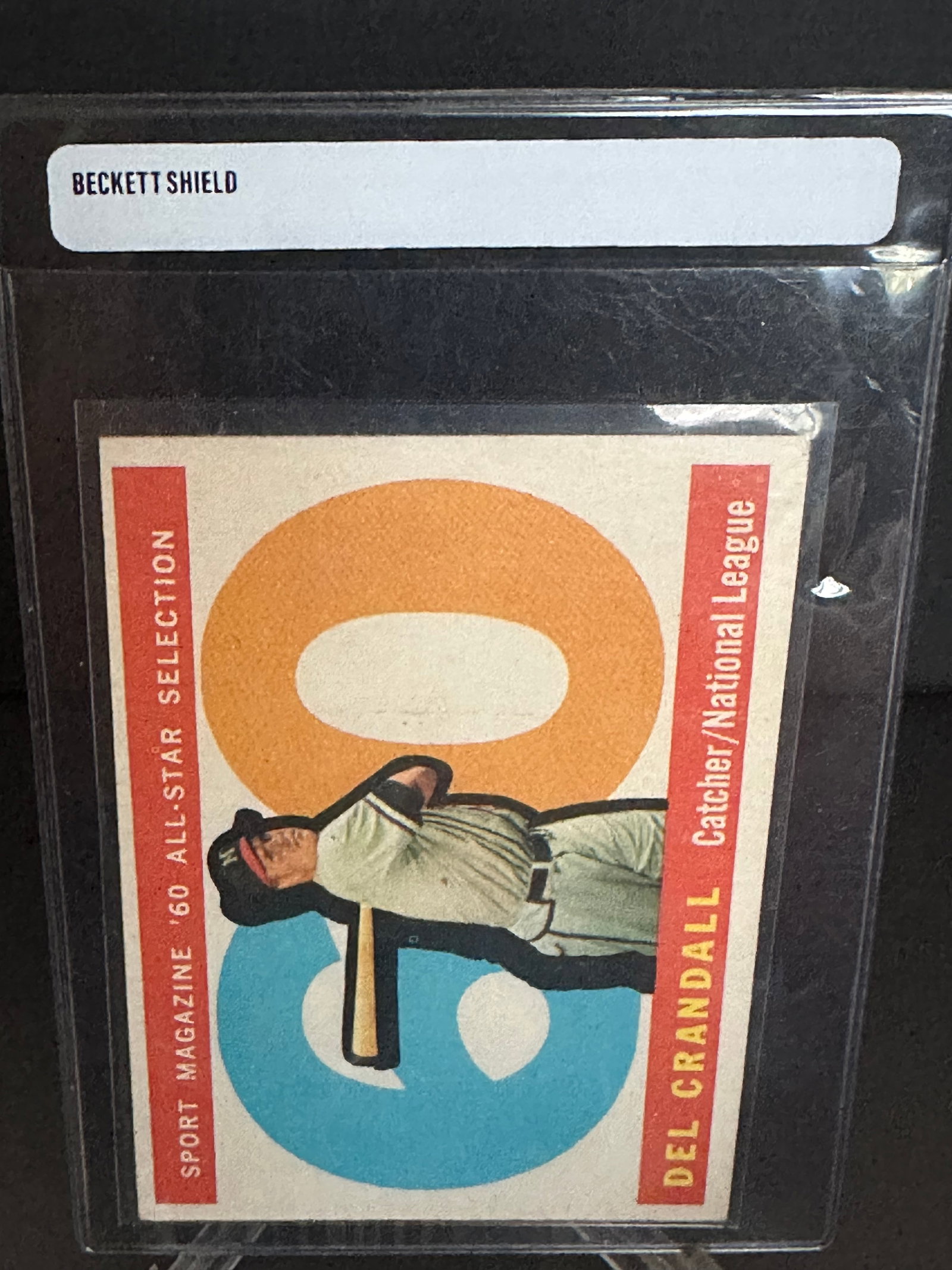 1960 Dell Crandall Sports Card (1 of 2)