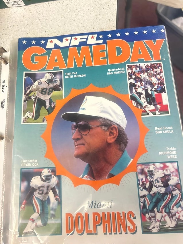 NFL Football Game Day Programs (1 of 5)