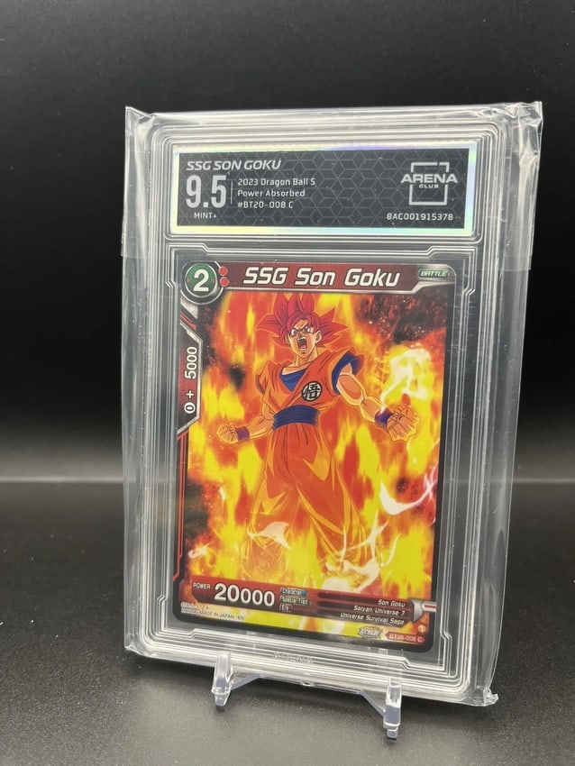 2023 Dragon Ball Super SSG Son Goku BT20-008 C Arena Club 9.5 (1 of 2)