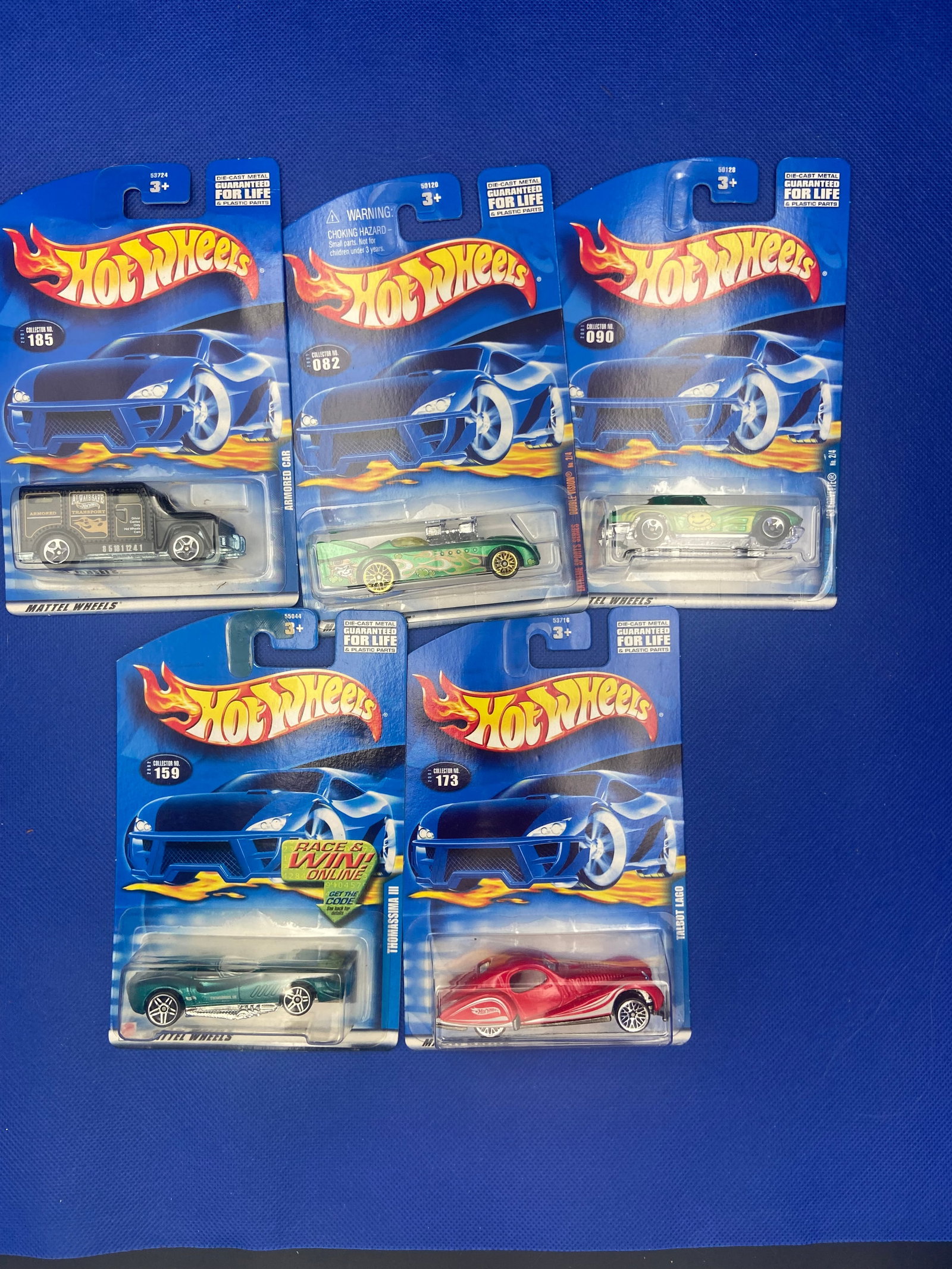Hot Wheels Collectible Cars Set Lot of 5 (1 of 3)
