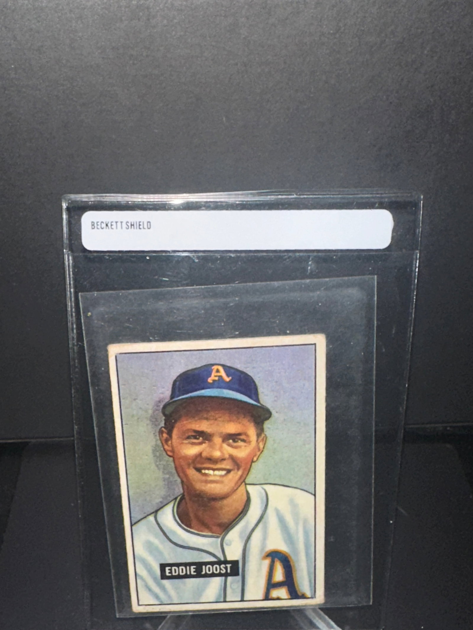 1951 Bowman Eddie Joost 1950 Baseball Card (1 of 2)